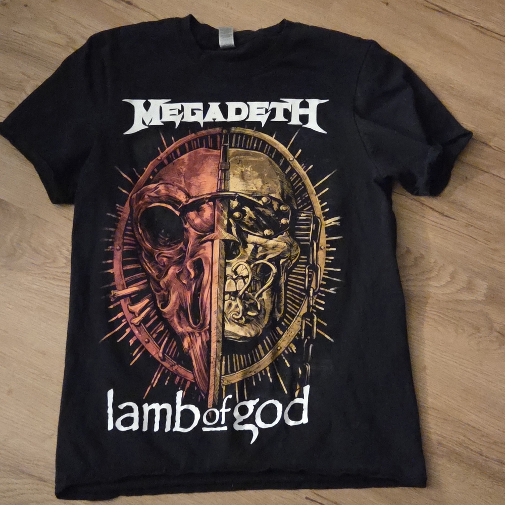 Megadeth x Lamb of God Black Concert Tee
